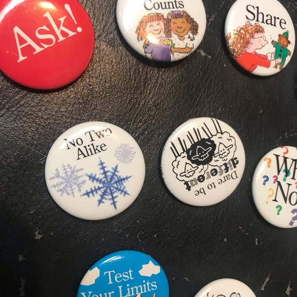 Donate 2/24 Pins buttons for your flair- positive traits - Picture 2 of 4